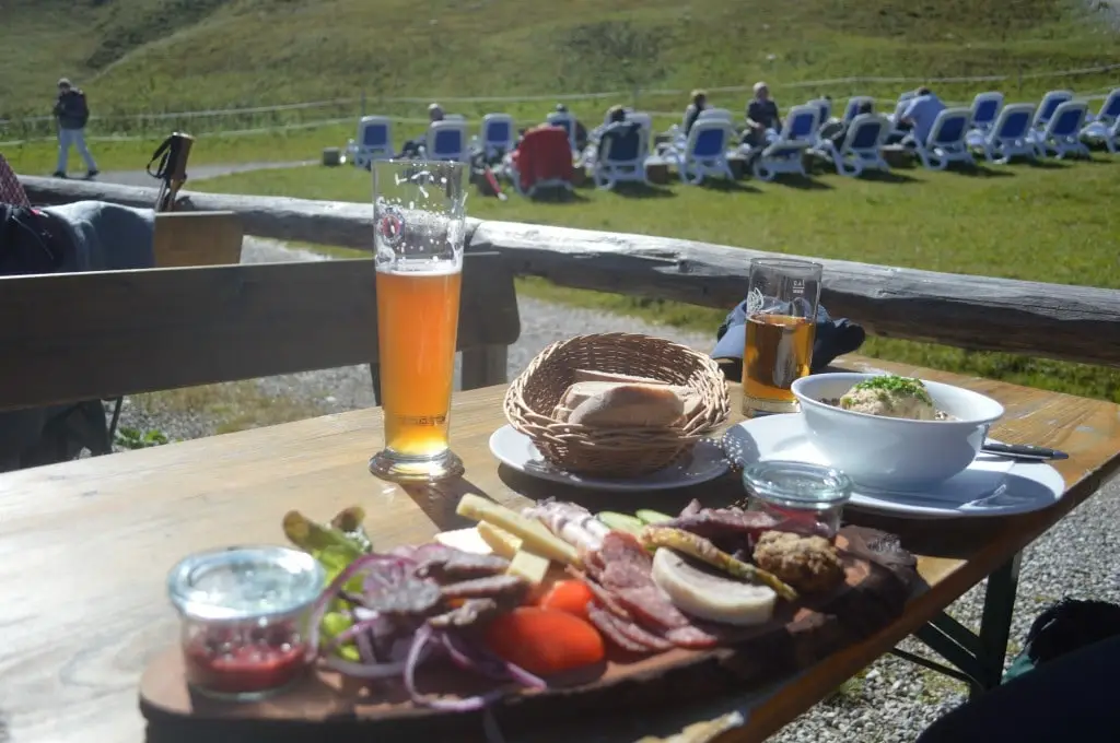 Lunch at the Hochalm