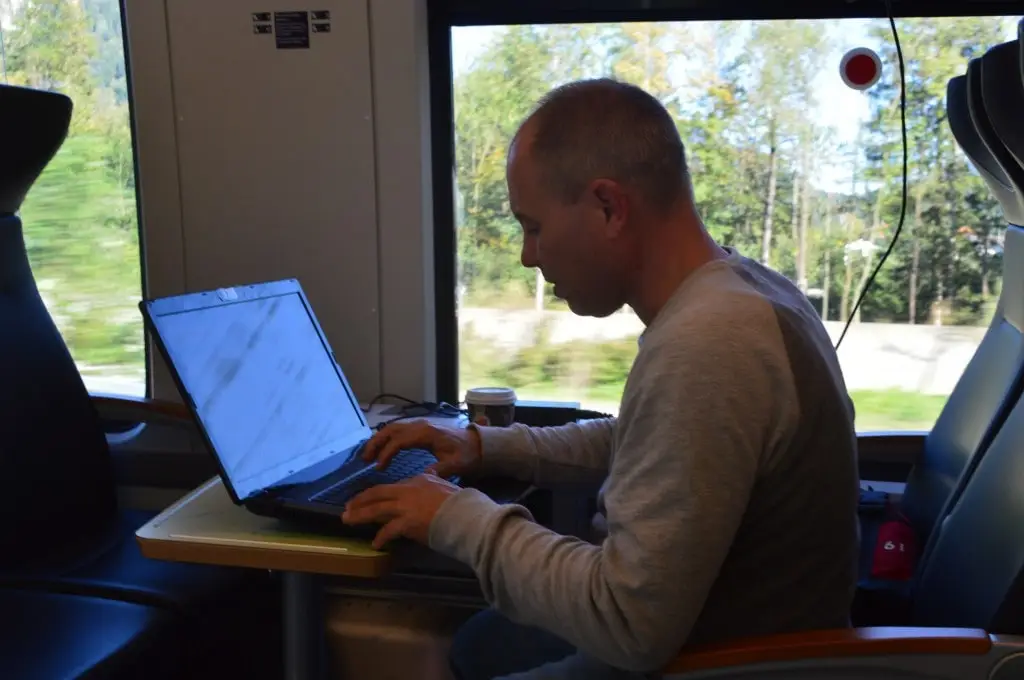Thomas on his way back to Munich