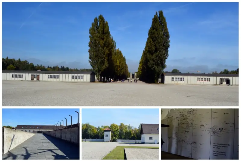 Dachau Memorial Site, Barracks at KZ Dachau Memorial Site