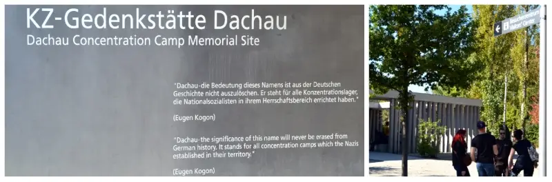 Dachau Memorial Site, Entrance to the Dachau Memorial Site Information Center