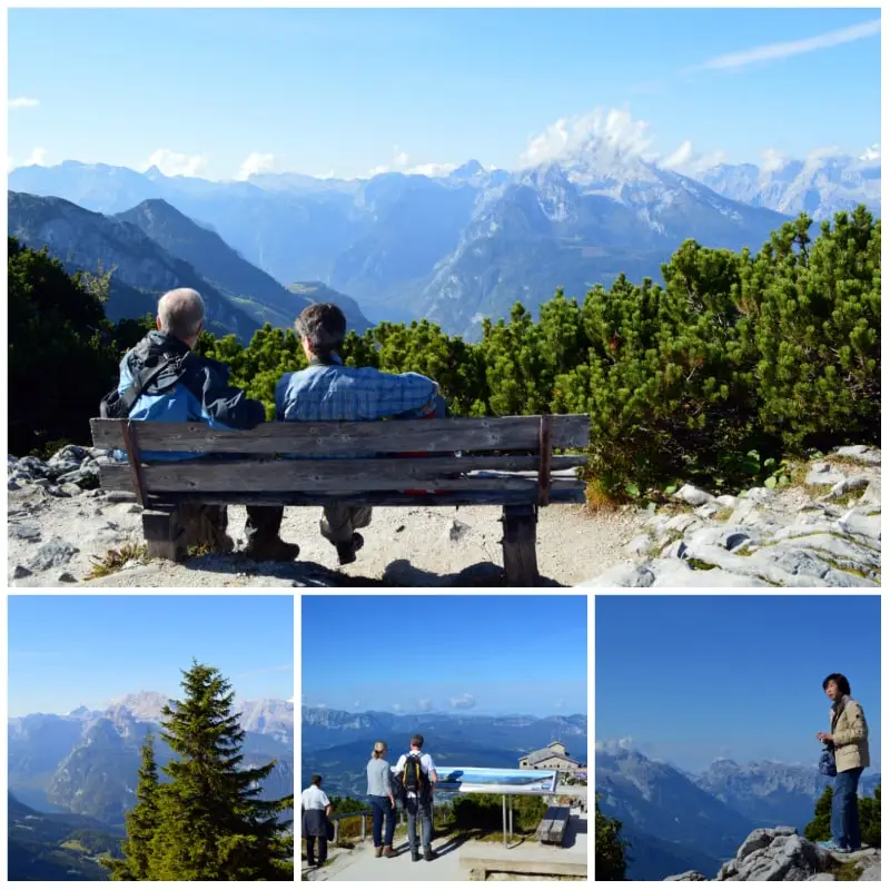eagles nest daytrip, Small hiking trails on top of the Obersalzberg