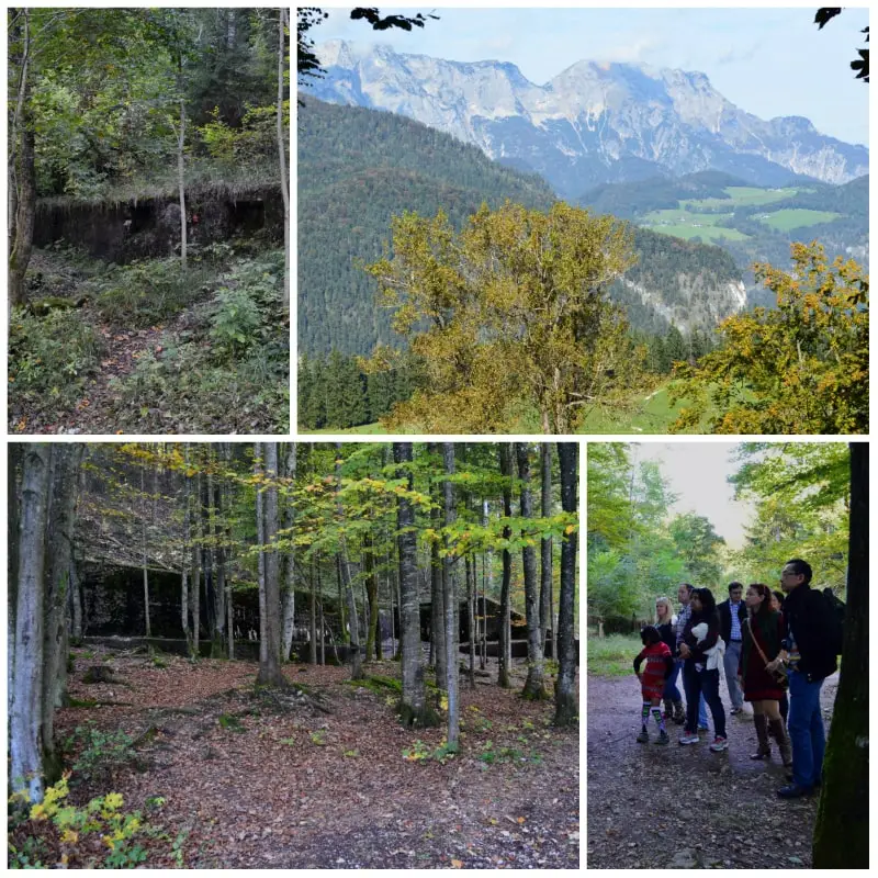 eagles nest daytrip, View from the ruins of the Berghof